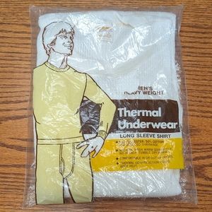 Vintage Thermal Long-Sleeve Shirt